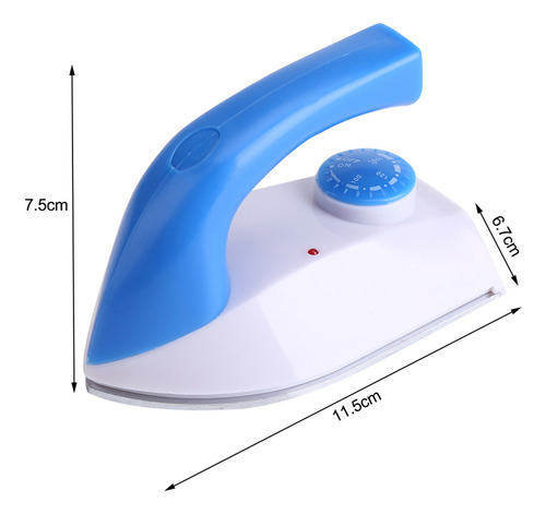 Mini Plancha De Ropa Portátil Con Control De Temperatura Par