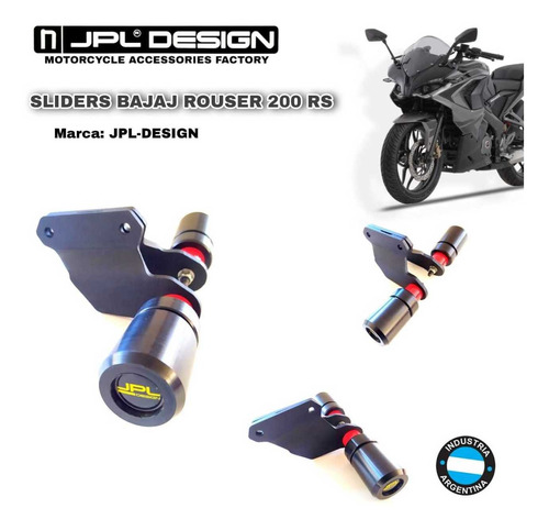 Sliders Jpl Bajaj Rouser Rs200