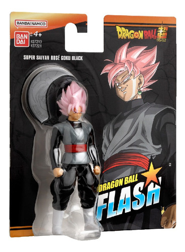Figura 10cm Dragon Ball Flash Super Saiyan Rose Goku Black