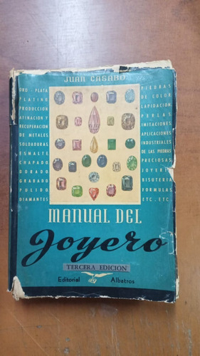 Manual Del Joyero-j.casabó-ed: Albatros-libreríamerlín