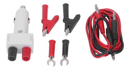 Kit De Prueba De Enchufe Multímetro Awg Crocodile Clip Banan