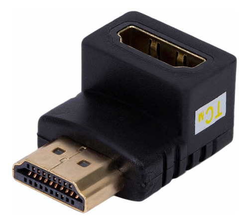 Adaptador Hdmi 90 Graus Em L Macho X Fêmea 1.4 P/ Tv Paine