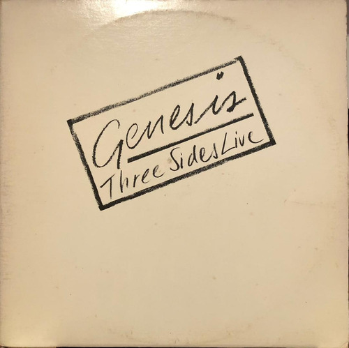 Disco Doble  Lp - Genesis / Three Sides Live.  Album (1982)