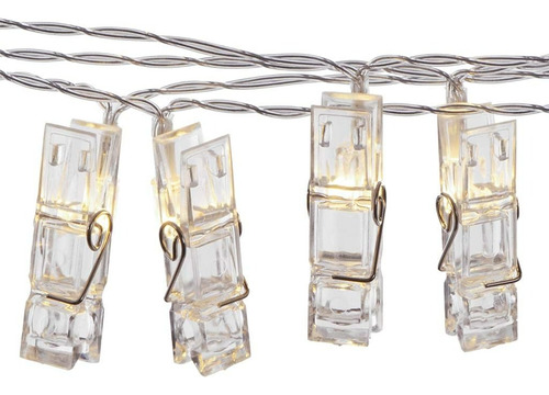 Foto Clips Luces Led Con Clips Para Fotos Tira Guirnalda Luz