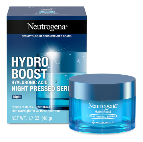 Sérum Noturno Neutrogena Hydro Boost Ácido Hialurônico Purif