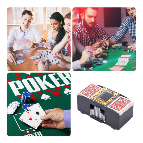 Automatic Card Shuffler For 1-6 Deck Cards Usb/battery