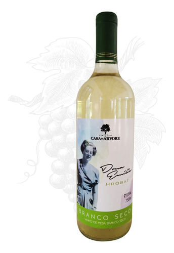 Vinho Branco Seco Dona Emilia 750ml - Casa Da Arvore