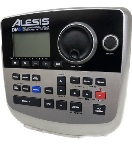 Modulo De Bateria Eletronica Alesis Dm8 Novo Mostruario