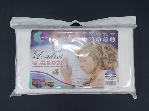 Almohada Viscolastica Erway Londres Microesferas