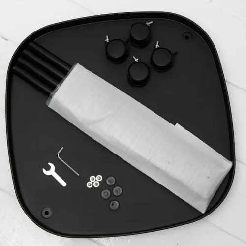 Mesa Ratona Multifuncion 2 Niveles C/ruedas Arrime Mesa Luz