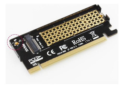 M.2 Ssd Para 3.0 X16 Licencia De Interface Do Adaptador Com