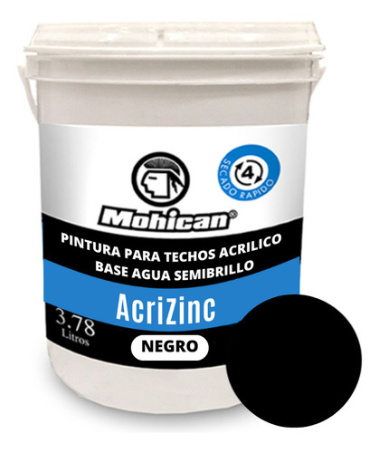 Pintura Para Techos Acrizinc Mohican 1 Galon