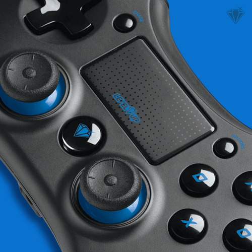 Imagen 2 de 9 de Joystick Ps4 Ps3 Pc Gamepad Bluetooth Level Up Tarantula