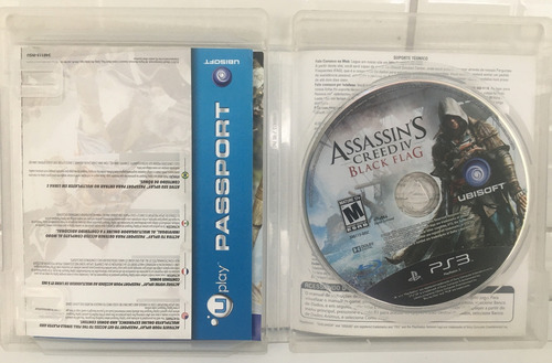 Jogo Assassin's Creed 4 Black Flag Ps3 Mídia Física (Usado)
