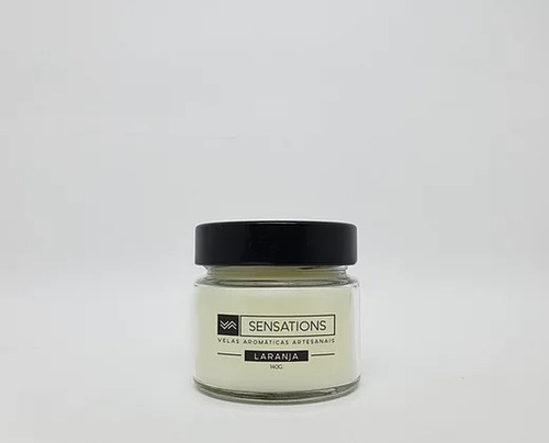 Imagem 3 de 7 de Laranja - Vela Aromática Perfumada Decorativo 140g