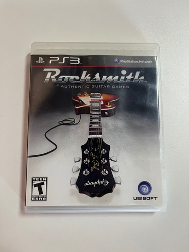 Jogo Ps3 Rocksmith Authentic Guitar Games Original Fisico (Recondicionado)
