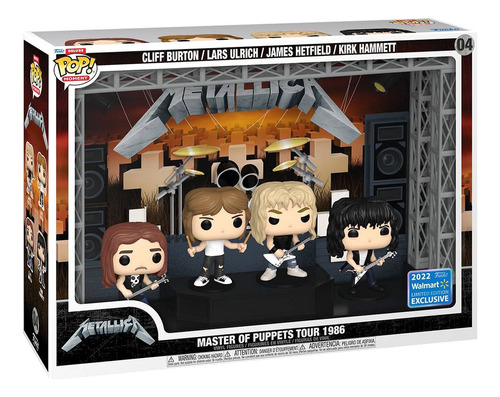 Metallica Funko Pop Exclusivo Master Of Puppets Tour 1986 