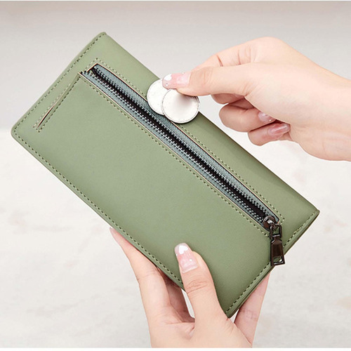 Cartera For Mujer, Bolso De Mano Elegante Con Bolsillo Con