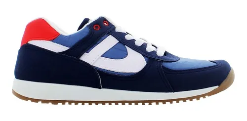 Panam Tenis Urbano Azul marino rojo blanco Para Hombre 79776