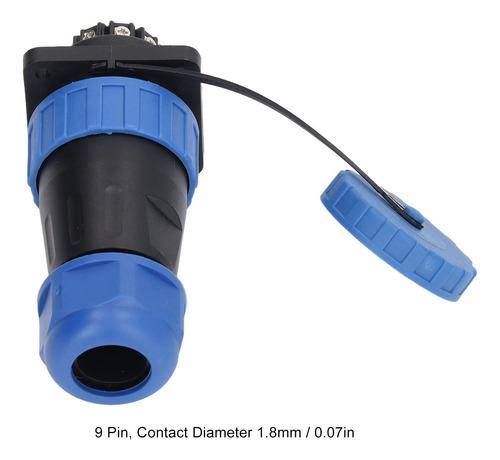 Conector De Enchufe Impermeable 380v 45a Ip68 Weld Aviation