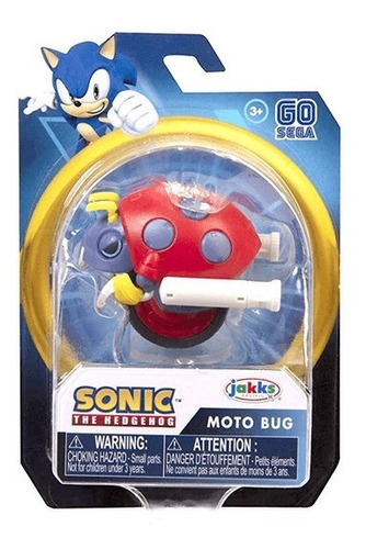 Moto Bug Figura Articulada 7cm Pelicula Sonic 2 The Hedgehog