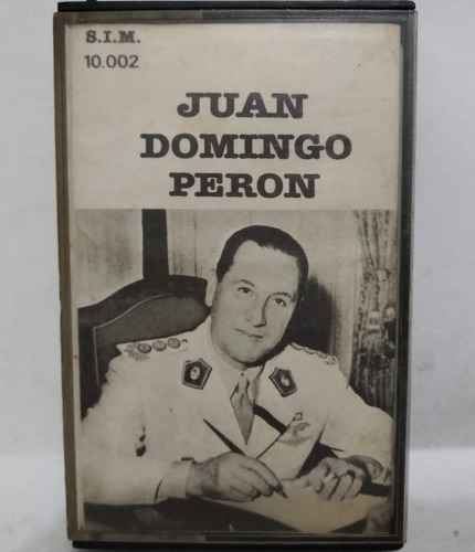Juan Domingo Peron Cassette La Cueva Musical