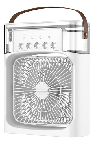 Ventilador De Enfriamiento Y Humidificación Por Pulverizació Cantidad De Aspas 3 Estructura Azul Oscuro Aspas Azul Oscuro Diámetro 20.3 Cm Frecuencia 2a Material De Las Aspas Plástico