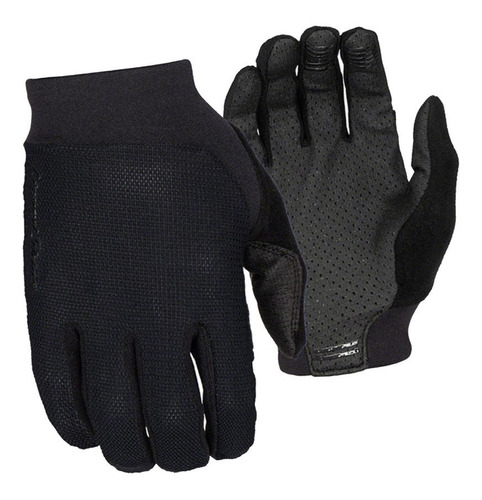 Guantes Ciclismo Montaña Monitor Negro Talla M Lizard Skins