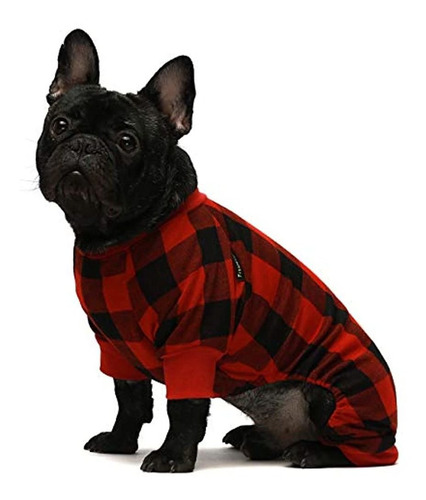 Fitwarm 100% Algodon Bufalo Plaid Ropa Para Perros Perrito