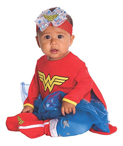 Dc Comics Baby Wonder Woman Onesie Y Casco