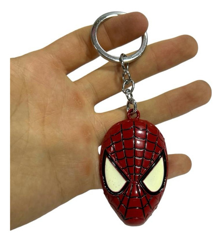 Llavero De Spiderman 2 Hombre Arañana Máscara Regalo Ideal!!