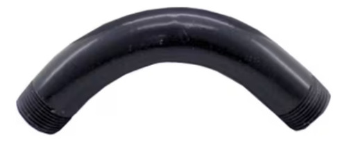 8 Curvas Eletroduto De Pvc Roscável Preta 90 Graus 2 Pol