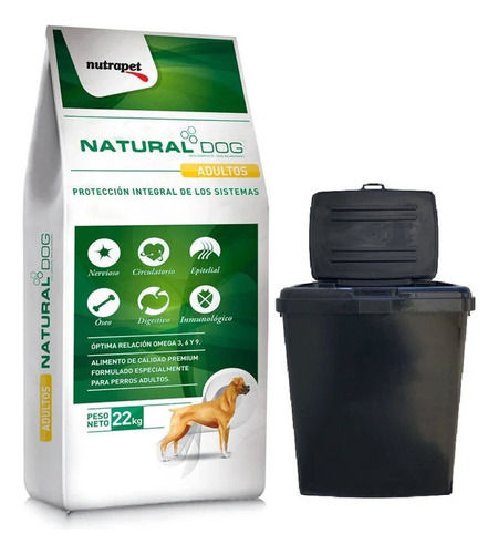 Alimento Para Perros Natural Dog 22kg