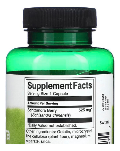 Schizandra 500mg Schisandra Americana Pura