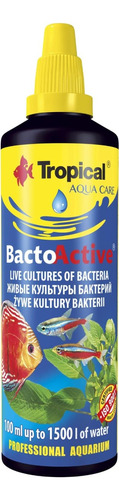 Activa Colonia Bacteria Acuarios Tropical Bacto Active 100ml