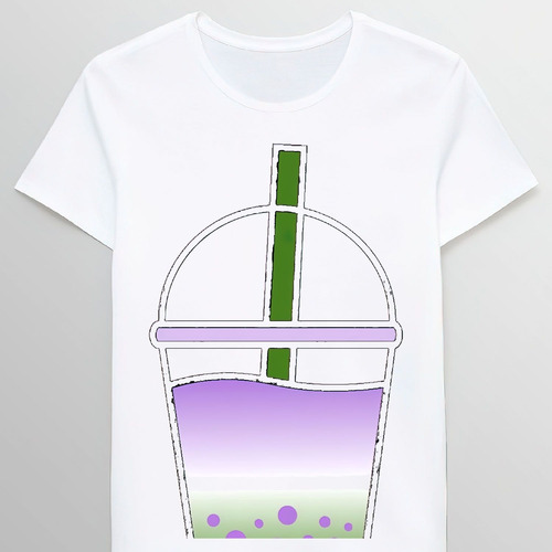 Remera Genderqueer Bubble Tea 78702357