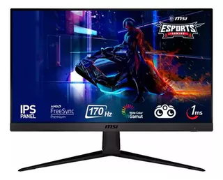 Monitor 24'' Msi G2412 Full Hd 170hz 1 Ms Ips Color Negro