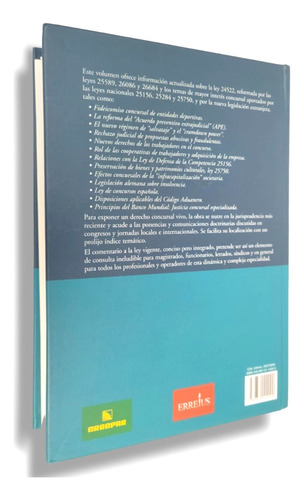 Concursos Y Quiebras Ley 24522 - Favier Dubois Eduardo M.