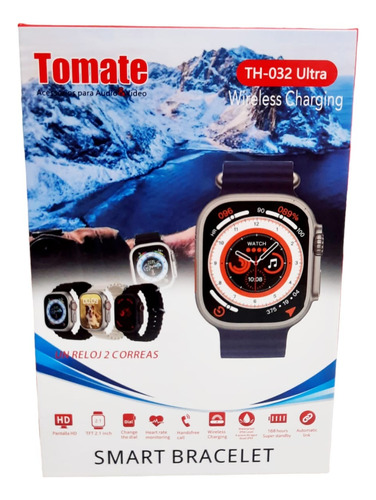 Reloj Smartwatch Inteligente Tomate Llama Y Recibe Llamadas 