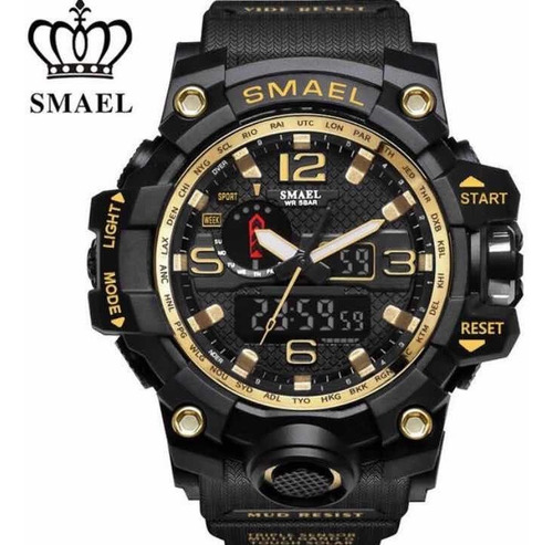Relógio Smael Esportivo Militar Original Novo