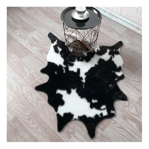 Alfombra De Imitación De Vaca For Dormitorio, Estilo Modern