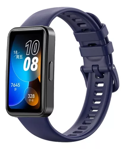 EAGLEG Correa para Huawei Band 8 Correa de Repuesto de Silicona Correa de  Reloj para Huawei Band 8 Magnética Acero Metal Inoxidable Pulsera Banda  para