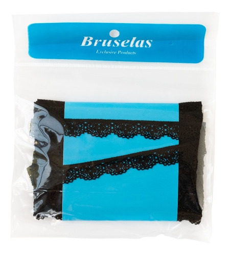 Imagen 4 de 6 de Puntilla Elastizada Lycra Brusela Art 5001 15mm X 10 Metros