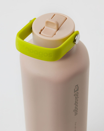 Garrafa Térmica Squeeze Água River Caqui 950ml Galapagos