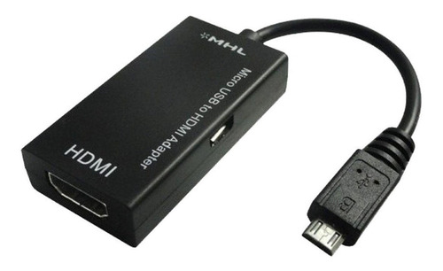 Adaptador Video Audio Mhl Micro Usb Compatible Con Hdmi