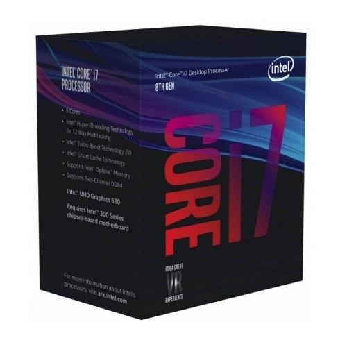 Cpu Intel Core I7 8700 S1151 Garantía 3 Años.