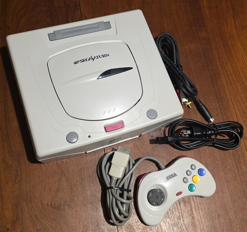 Consola Sega Saturn Standard Color Blanco Blanco (Usado)
