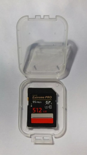 Cartão Sd Sdxc Extreme Pro 512gb 95mb/s Uhs-3 C10(carta Reg