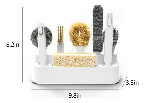 El Juego De 6 Cepillos Para Ollas De Cocina C Incluye 5 Cepi