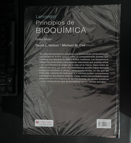 Principios De Bioquímica De Lehninger 8va Edición (sellado) (Usado)
